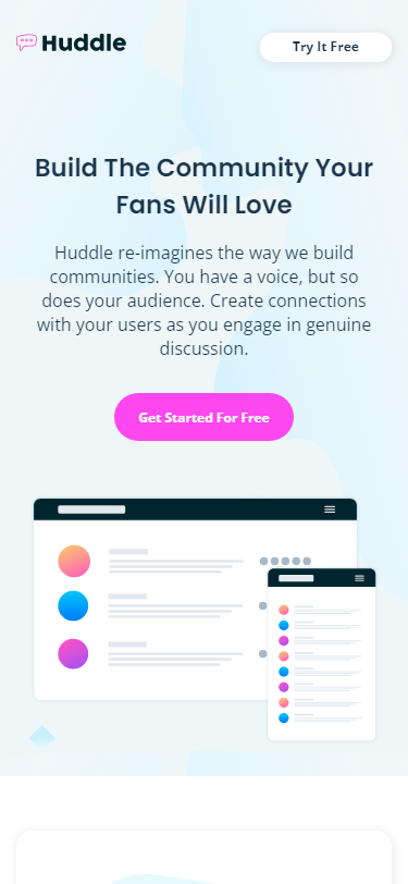 Huddle - Project Image